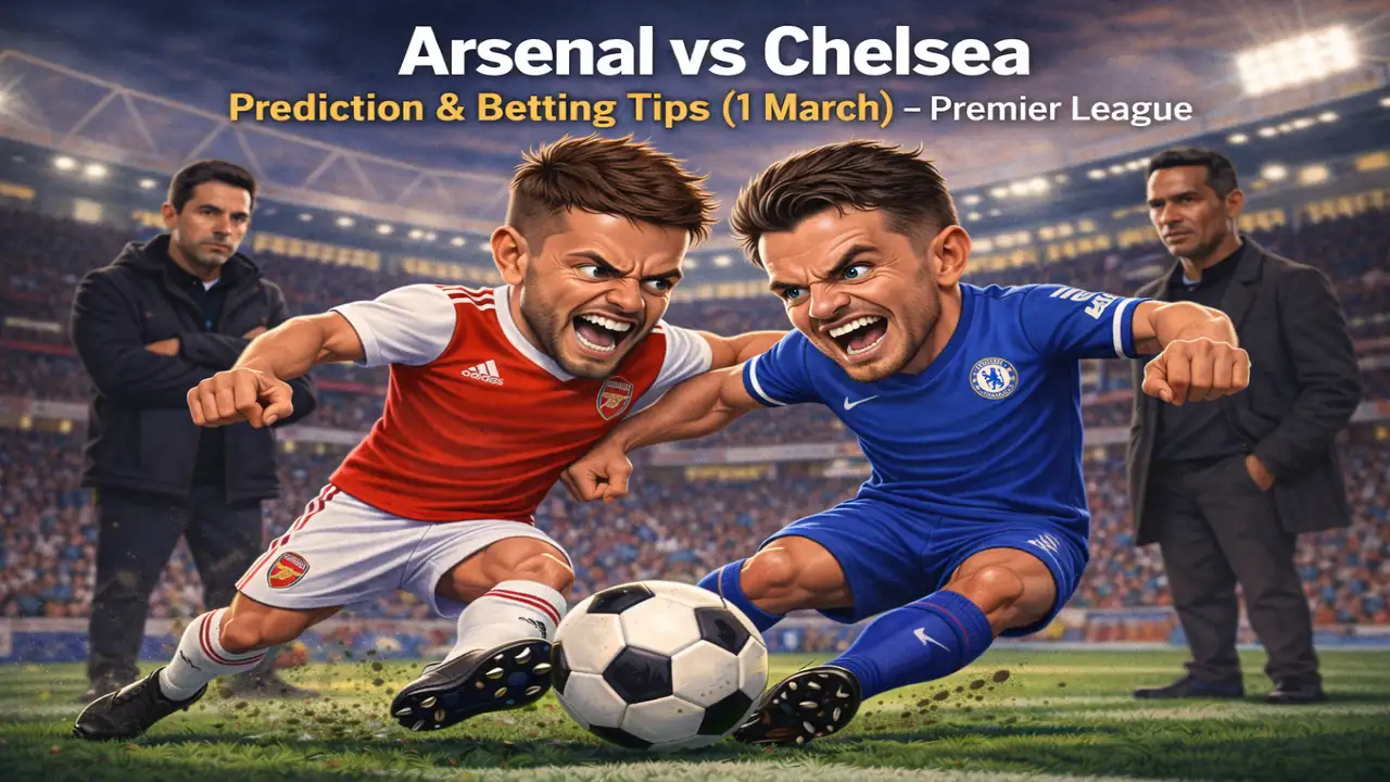 Arsenal vs Chelsea Prediction & Betting Tips (1 March) – Premier League