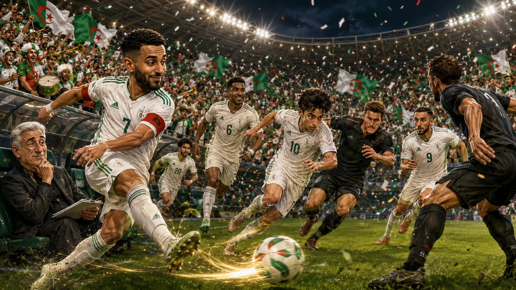 Algeria World Cup 2026 preview with Riyad Mahrez Ibrahim Maza Hicham Boudaoui and Vladimir Petkovic