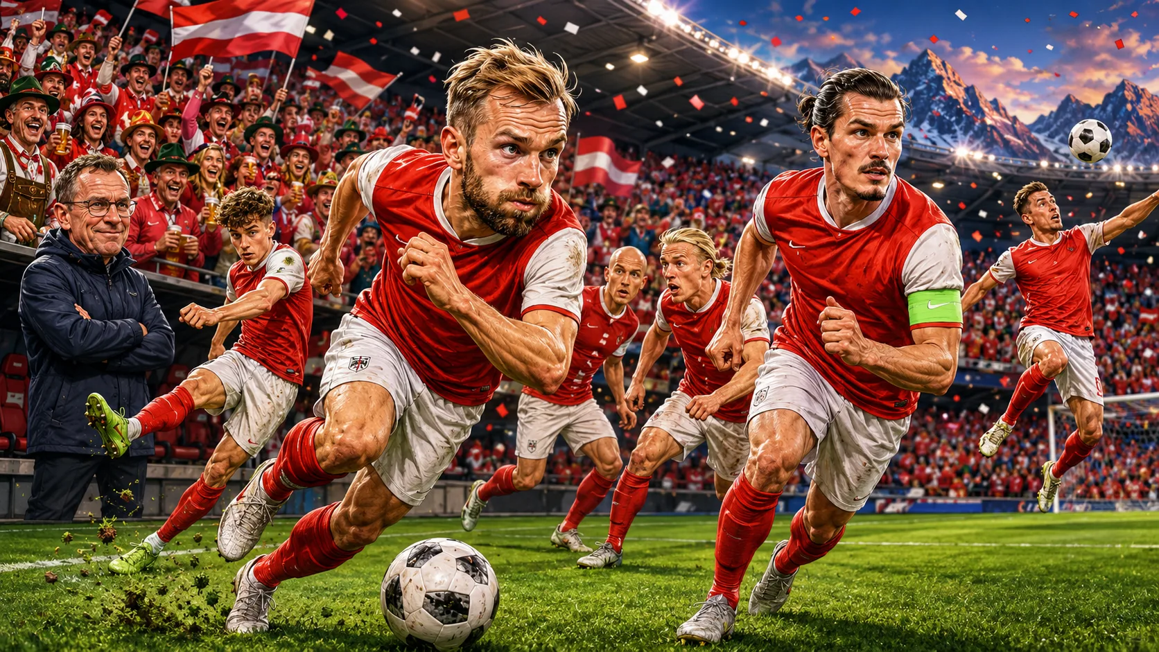 Austria World Cup 2026 preview with Konrad Laimer Marcel Sabitzer Nicolas Seiwald and Ralf Rangnick