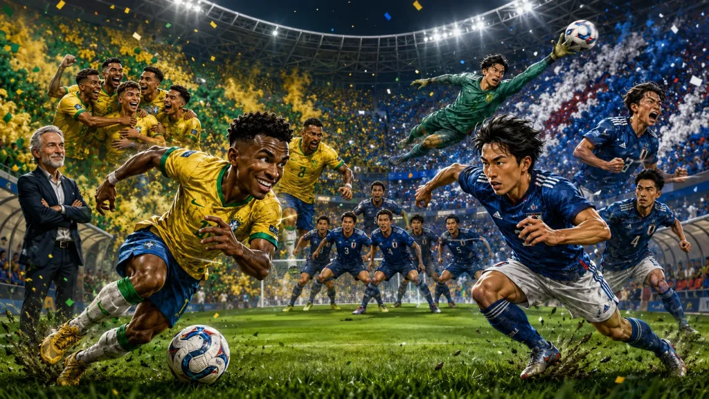 Brazil vs Japan World Cup 2026 last-32 preview with Selecao and Samurai Blue players