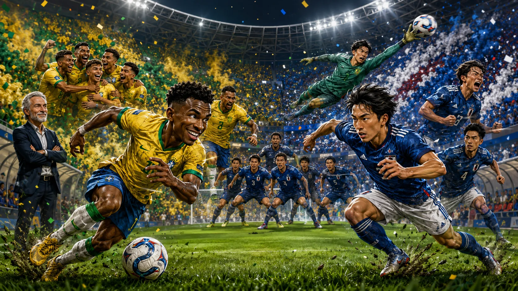 Brazil vs Japan World Cup 2026 last-32 preview with Selecao and Samurai Blue players