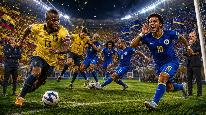 Ecuador vs Curacao World Cup 2026 prediction with Enner Valencia Moises Caicedo Livano Comenencia and Tahith Chong