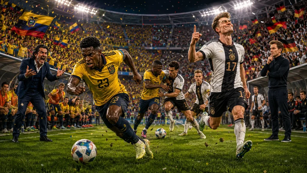 Ecuador vs Germany World Cup 2026 preview with Deniz Undav Moises Caicedo Enner Valencia and Group E qualification stakes