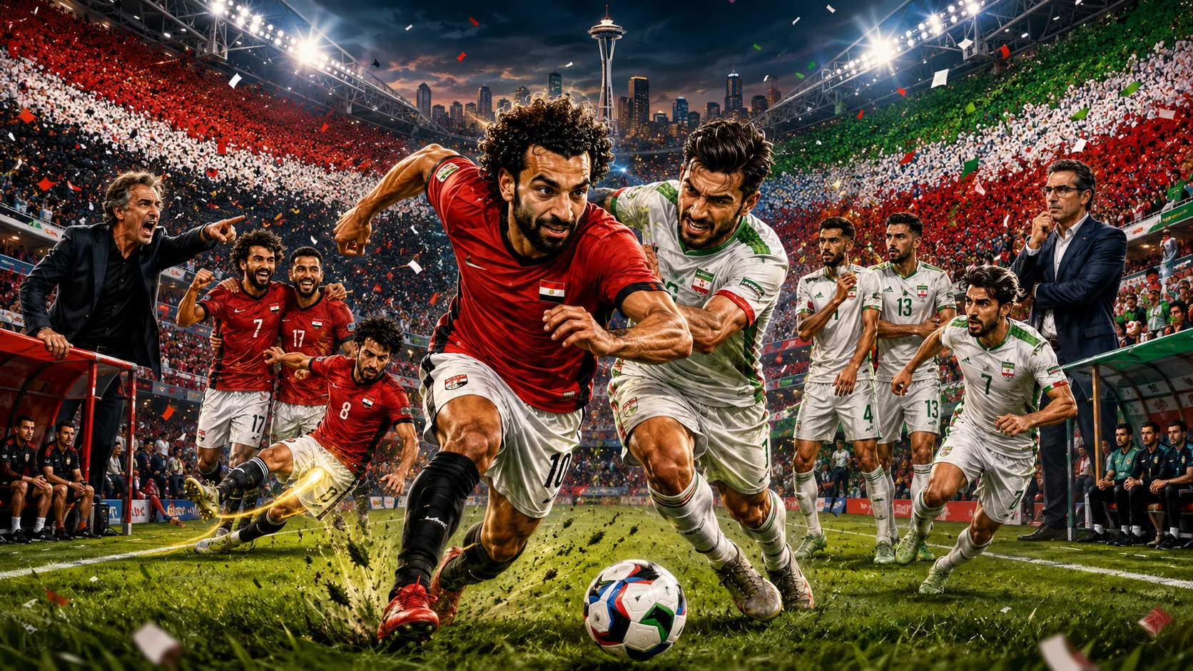 Egypt vs Iran World Cup 2026 preview with Pharaohs and Team Melli players