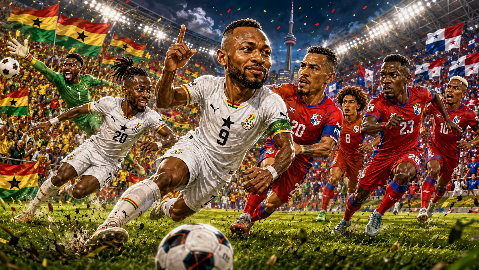 Ghana vs Panama World Cup 2026 preview with Jordan Ayew Antoine Semenyo Ernest Nuamah Anibal Godoy and Ismael Diaz