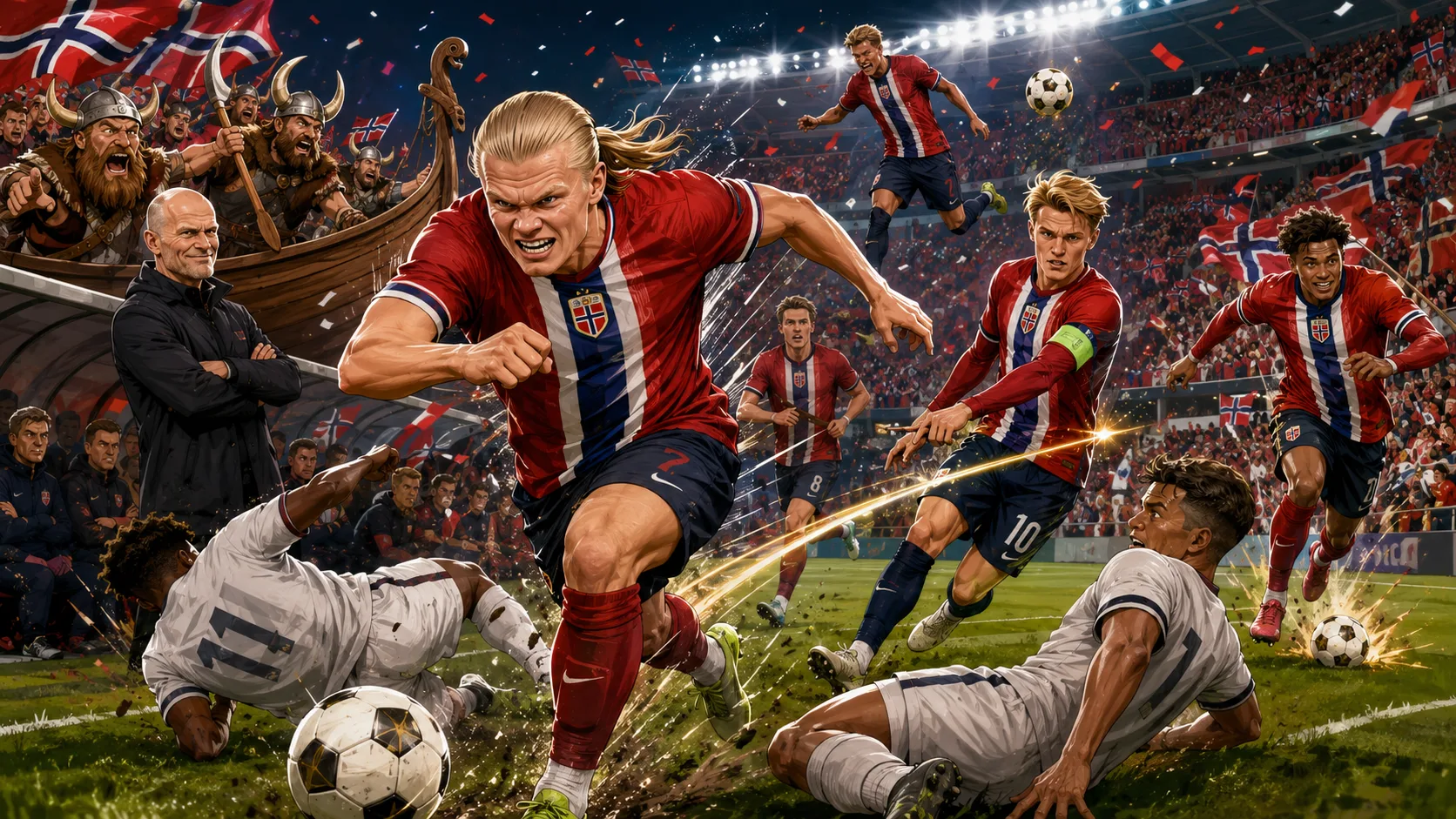 Norway World Cup 2026 preview with Erling Haaland Martin Odegaard Antonio Nusa and Stale Solbakken