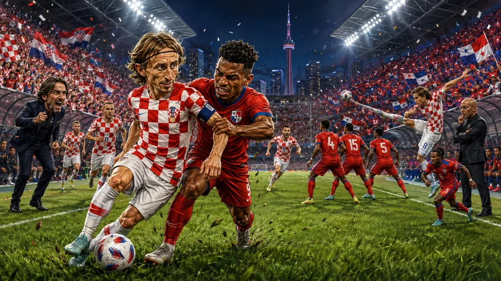 Panama vs Croatia World Cup 2026 preview with Luka Modric Ivan Perisic Cecilio Waterman and Panama players
