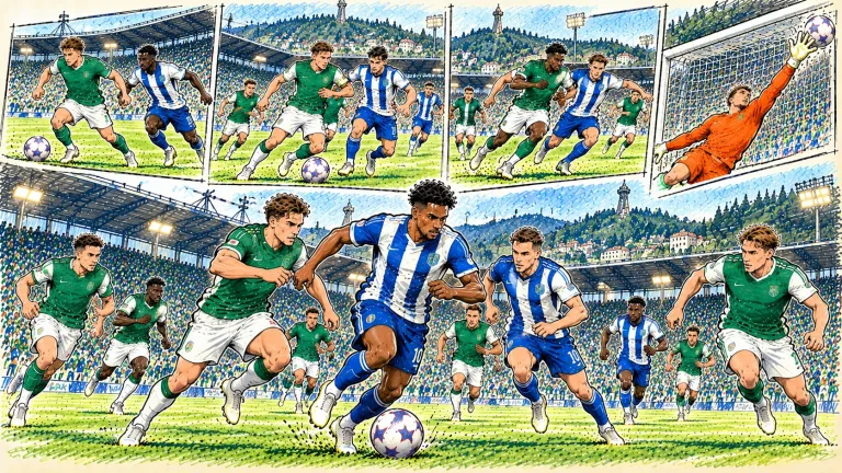 FK Jablonec vs Brighton & Hove Albion – Conference League Caricature, 22 October 2026